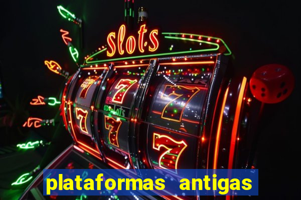 plataformas antigas de jogos